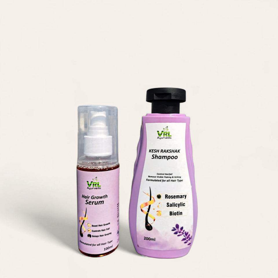 VRL Ayur-Veda Kesh Rakshak Shampoo – Rosemary, Salicylic Acid & Biotin | 200ml